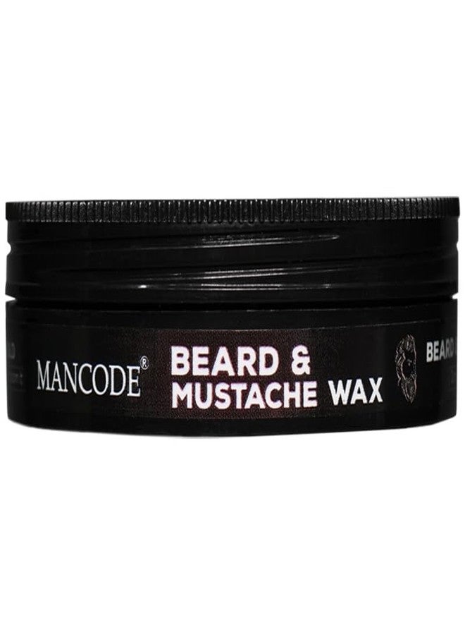 MAN CODE Mancode Beard & Mustache Wax for Men - Strong Hold & Long Lasting Styling | Enriched with Natural Ingredients | Tames Frizz, Adds Shine & Shapes Beard | Non-Sticky Grooming Wax - 50ml - Image 2